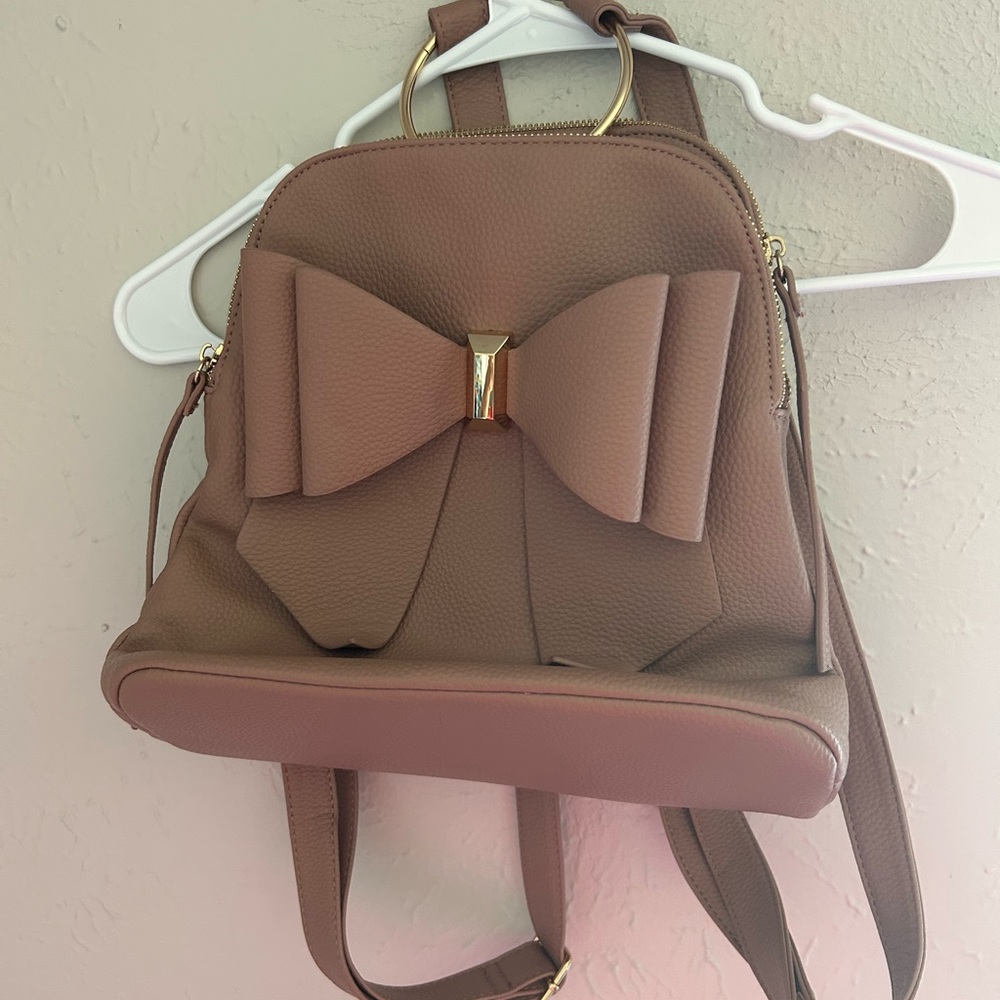 Crossi Blush Bow Backpack